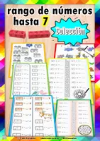 Vista previa - Unidades / Secuencias / Situaciones de Aprendizaje - Colección: De la descomposición de números a la adición y la sustracción hasta 7 - Portada