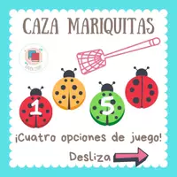Vista previa - Juegos / Gamificación - Caza Mariquitas (juego de atención) - Portada