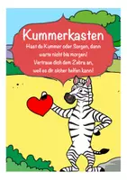 Vorschau - Mal- und Bastelvorlagen - Zebraklasse Kummerkasten - Seite 3