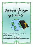 Vorschau - Arbeitsblätter - Die Schöpfung: Schöpfungsgeschichte kleine Einheit Klasse 5/6 - Seite 3