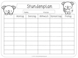 Vorschau - Mal- und Bastelvorlagen - Koala | Wachsendes Sparpaket | Dienste, Lesepass etc. - Seite 3