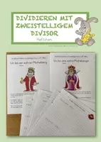 Vorschau - Stundenentwürfe - Schriftliches Dividieren mit zweistelligem Divisor - Deckblatt