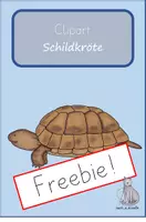 Vorschau - selbst erstellte Cliparts/Grafiken - Clipart Schildkröte Freebie - Deckblatt