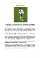 Vorschau - Text - Cristiano Ronaldo - Biografía corta - Deckblatt