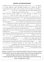 Vorschau - Arbeitsblätter - Lückentext - Der deutsche Sozialstaat - Deckblatt