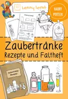 Vorschau - Arbeitsblätter - Zaubertränke - Rezepte und Faltheft - Deckblatt
