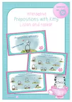 Vista previa - Interactivos - Interactive - Listen and repeat - Prepositions Kitty - Portada