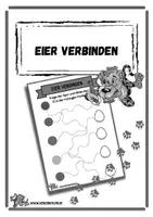Vorschau - Arbeitsblätter - Eier verbinden - Seite 2