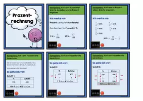 Vorschau - Spiele - Fit in Prozentrechung - Merkfächer und Spiele - Seite 1