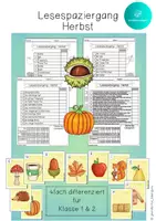 Vorschau - Arbeitsblätter - Mega Bundle HERBST - großes Herbst Paket - Deckblatt