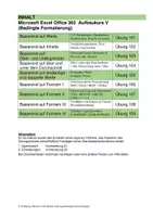 Vorschau - Unterrichtsreihen - Excel 365 Bedingte Formatierung 2. Auflage (optimiert) - Seite 1