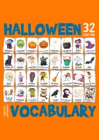 Vista previa - Unidades / Secuencias / Situaciones de Aprendizaje - Halloween Vocabulary Cards - Portada