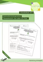 Vorschau - Klassenarbeiten - Klassenarbeit/Leistungsnachweis zu MOSE + die 10 Gebote - Grundschule 3/4 (Religion) - Deckblatt