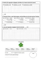 Vorschau - Klassenarbeiten - Klassenarbeit/Leistungsnachweis Grundrechenarten (Mathematik) - Klassen 4 bis 6 - Seite 3