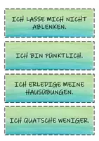 Vorschau - Präsentationen/Tafelbilder - Ziele der Woche - Seite 1