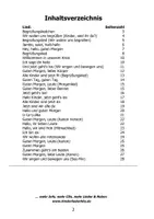 Vorschau - Anderer Materialtyp - Begrüßungslieder Kinderlieder - Das Liederbuch - Seite 2