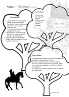 Vorschau - Arbeitsblätter - Text und Arbeitsblatt "Goethes - Der Erlkönig" - Text und Aufgaben für 2-3 Stunden-differenziert - Seite 2