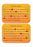 Vorschau - Arbeitsblätter - Texte abschreiben: Blätter-Texte - Seite 3