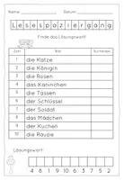 Vorschau - Arbeitsblätter - Lesespaziergang: Alice im Wunderland (3-fach differenziert) - Seite 2