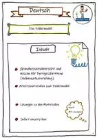 Vorschau - Arbeitsblätter - Feldermodell: Einführung Vertiefung und Übung - Deckblatt