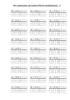 Vorschau - Arbeitsblätter - Wiederholung halbschriftliche Multiplikation und Division Klasse 4 - Seite 3