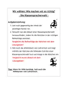 Vorschau - Arbeitsblätter - Klassensprecherwahl - Seite 2