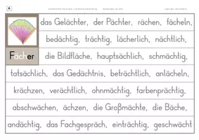 Vorschau - Arbeitsblätter - Konzentriertes Wortschatz- und Rechtschreibtraining - Wörter mit ÄCH - Seite 2