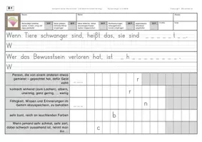 Vorschau - Arbeitsblätter - Konzentriertes Wortschatz- und Rechtschreibtraining - Wörter mit ÄCH - Seite 3