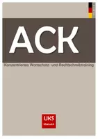 Vorschau - Arbeitsblätter - Konzentriertes Wortschatz- und Rechtschreibtraining - Wörter mit a und ck - Deckblatt