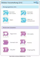 Vorschau - Arbeitsblätter - Scratch jr - Projekt: Pilze sammeln - Seite 2