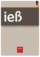 Vorschau - Arbeitsblätter - Konzentriertes Wortschatz- und Rechtschreibtraining - Wörter mit ie und ß - Deckblatt