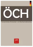 Vorschau - Arbeitsblätter - Konzentriertes Wortschatz- und Rechtschreibtraining - Wörter mit ö und ch - Deckblatt