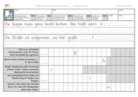 Vorschau - Arbeitsblätter - Konzentriertes Wortschatz- und Rechtschreibtraining - Wörter mit ö und ch - Seite 3