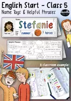 Vista previa - Juegos / Gamificación - Name Tags / English Classroom Start - Portada