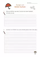 Vorschau - Arbeitsblätter - Herbst Arbeitsblätter / Deutschunterricht / Materialpaket - Homeschooling geeignet - Seite 2