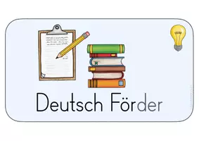 Vorschau - Fördermaterial/Inklusion - Tagestransparenz Stundenplan (breite Version) Classroom Management - Seite 1