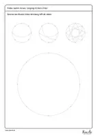 Vorschau - Arbeitsblätter - Mandalas zeichnen mit Hilfe des Zirkels – Teil 2 - Seite 3