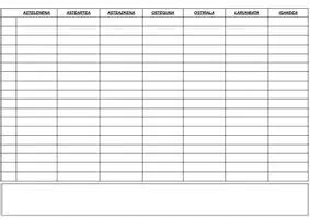 Vista previa - Hojas de trabajo - Antolaketa Plantilla- Plantilla de Organización 2x1 - página 1