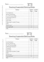Vorschau - Lehrpläne/Lehrermaterial - Bewertung Gruppenarbeit Belehrung Werken - Druckschrift - Seite 1