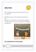 Vorschau - Aufgabenkarten - Forscherfragen zum Zählen, Hunderterraum - Seite 1