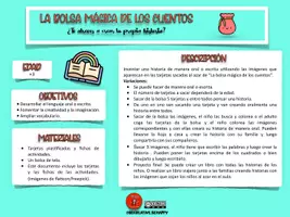 Vista previa - Unidades / Secuencias / Situaciones de Aprendizaje - LA BOLSA MÁGICA DE LOS CUENTOS - página 1