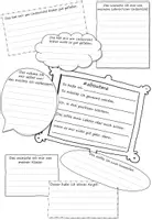 Vorschau - Arbeitsblätter - Wünsche und Vorstellungen für das neue Schuljahr - Deckblatt