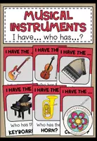 Vorschau - Spiele - MUSICAL INSTRUMENTS - I have ... who has ...? - Deckblatt