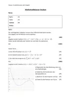Vorschau - Arbeitsblätter - Materialpaket Matheklausuren Oberstufe - Deckblatt