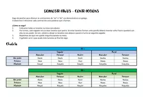 Vista previa - Juegos / Gamificación - Xogo de parellas Demostrativos CONTRACCIÓNS Galego - Portada