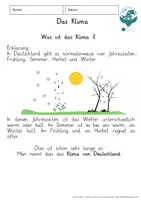 Vorschau - Stundenentwürfe - AwK Stundenentwurf und AB "Klimabegriff" (FS/GS) - Deckblatt