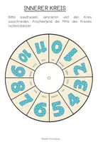 Vorschau - Arbeitsblätter - NUMBERS - Vocabulary Wheel - Seite 3