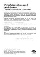 Vorschau - Spiele - Berufe-Domino zur Wortschatzeinführung Italienisch mestieri e professioni - Seite 1