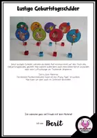 Vorschau - Anderer Materialtyp - "HAPPY BIRTHDAY" - lustige Geburtstagsschilder - Seite 1