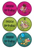 Vorschau - Anderer Materialtyp - "HAPPY BIRTHDAY" - lustige Geburtstagsschilder - Seite 2